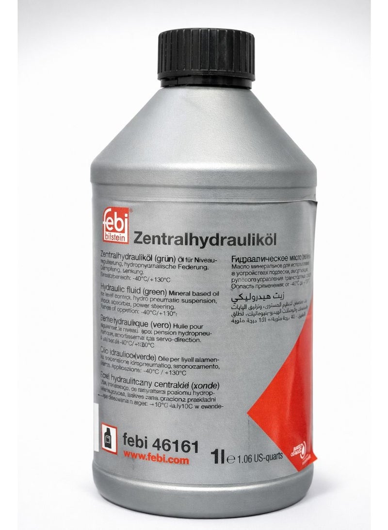 febi bilstein Zentralhydrauliköl Central Hydraulic Oil (Green) – 1 Liter